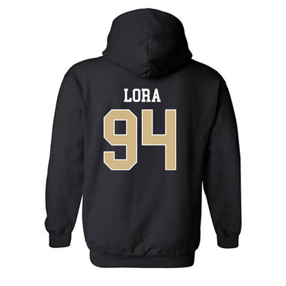 Purdue - NCAA Football : Rodney Lora - Classic Shersey Hooded Sweatshirt-1