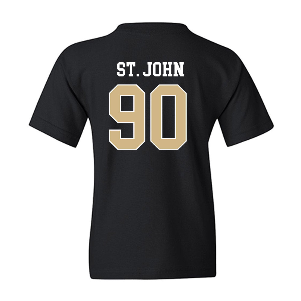 Purdue - NCAA Football : Elijah St. John - Classic Shersey Youth T-Shirt-1