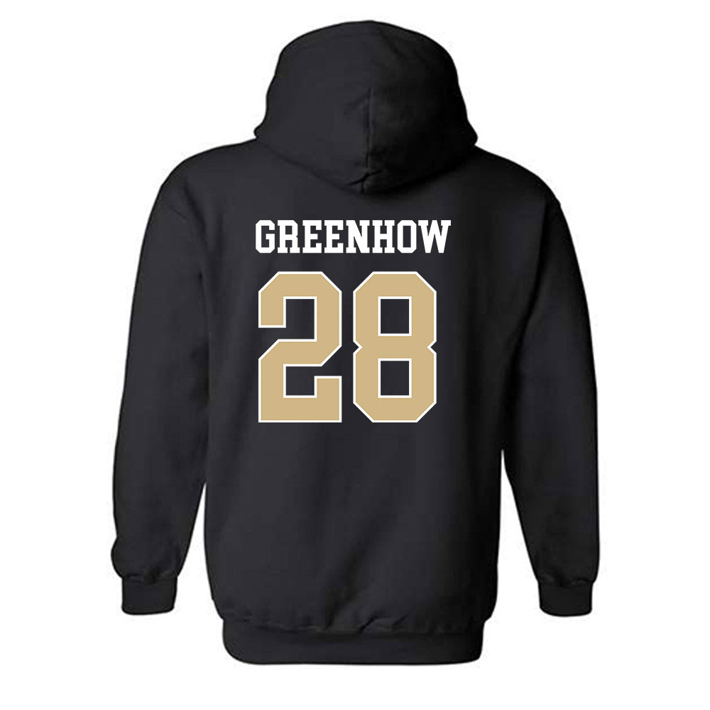 Purdue - NCAA Football : Dana Greenhow - Classic Shersey Hooded Sweatshirt-1