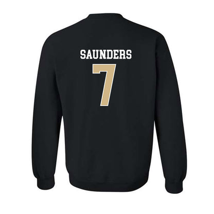 Purdue - NCAA Football : Donovan Saunders - Classic Shersey Crewneck Sweatshirt-1