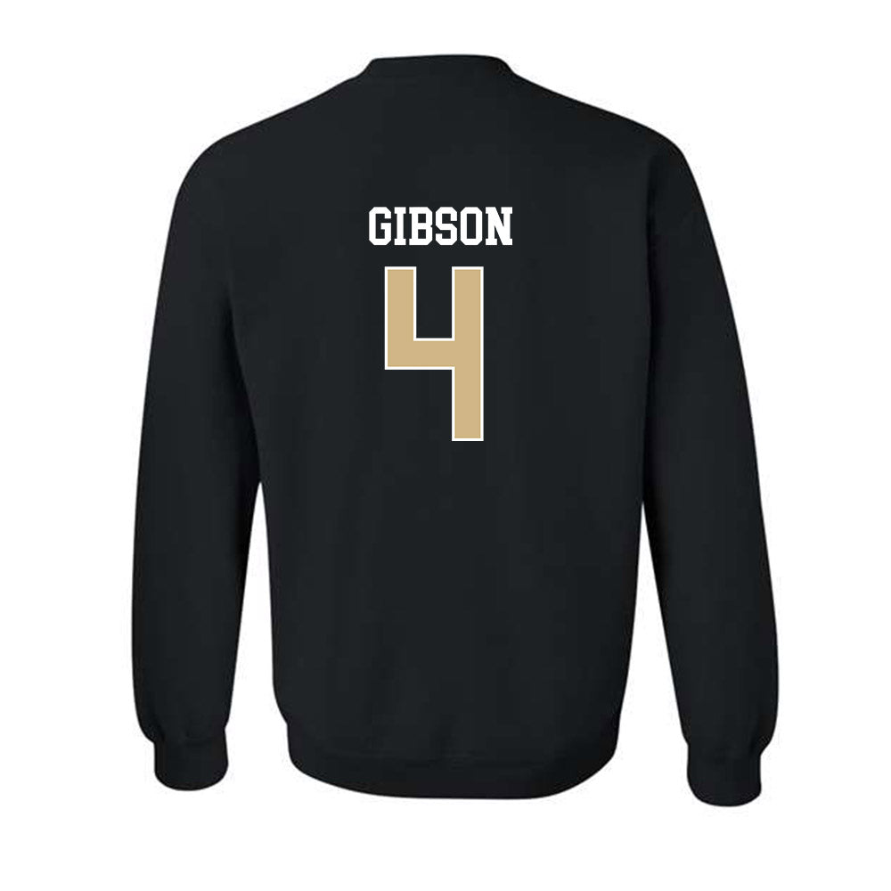 Purdue - NCAA Football : Jerrick Gibson - Classic Shersey Crewneck Sweatshirt-1