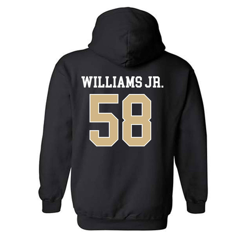 Purdue - NCAA Football : James Williams Jr. - Classic Shersey Hooded Sweatshirt-1
