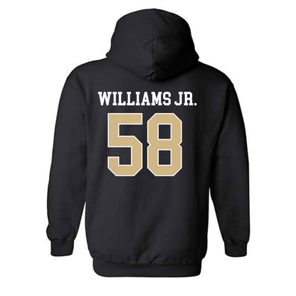 Purdue - NCAA Football : James Williams Jr. - Classic Shersey Hooded Sweatshirt-1