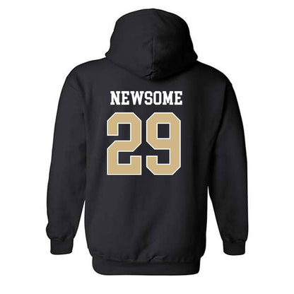 Purdue - NCAA Football : Dee Newsome - Classic Shersey Hooded Sweatshirt-1