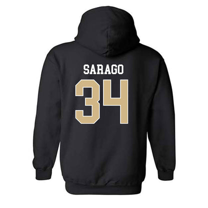 Purdue - NCAA Softball : Kate Sarago - Classic Shersey Hooded Sweatshirt-1