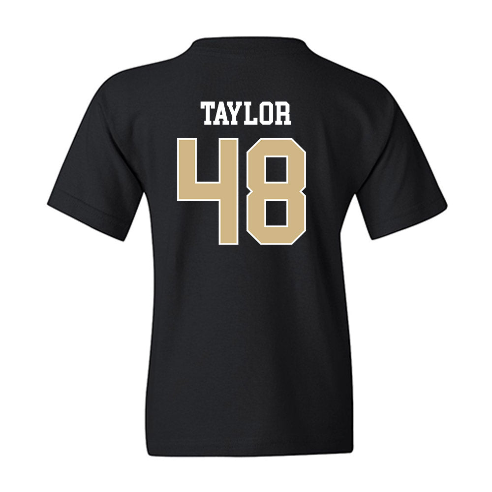 Purdue - NCAA Football : Donivan Taylor - Classic Shersey Youth T-Shirt-1