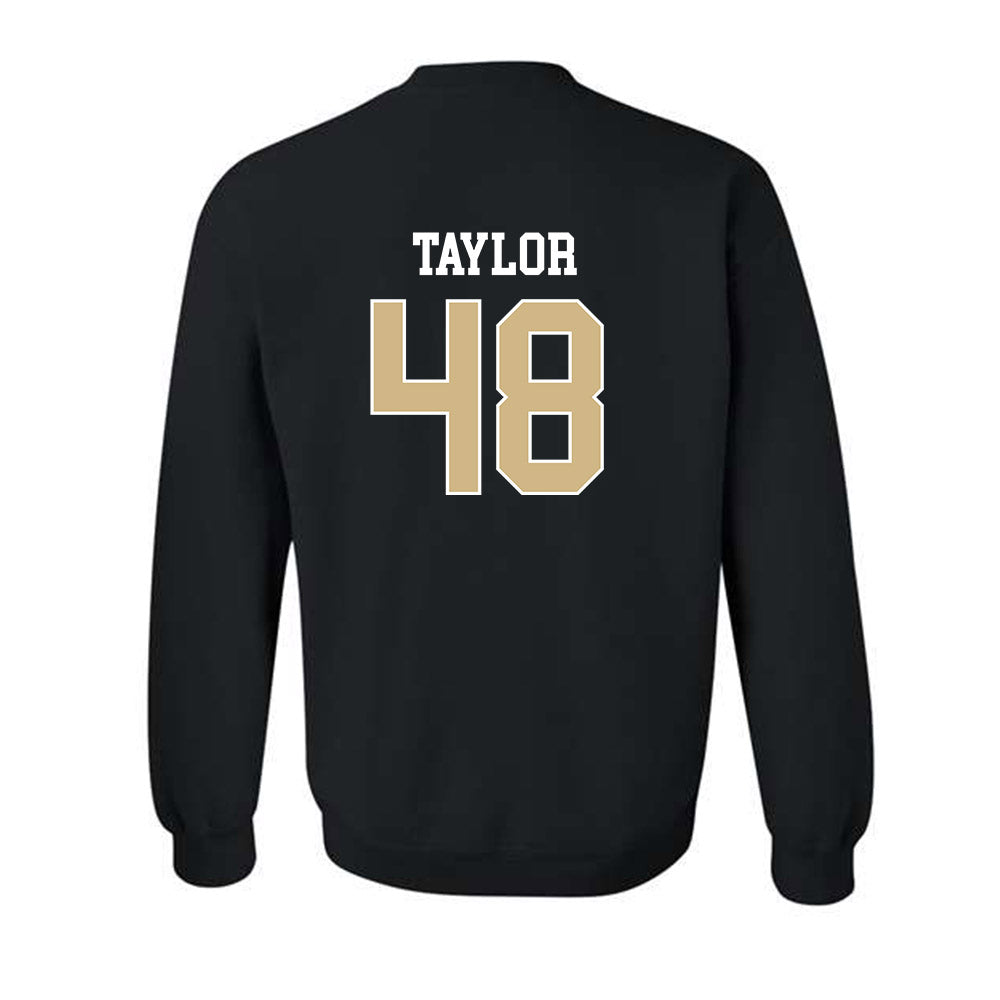 Purdue - NCAA Football : Donivan Taylor - Classic Shersey Crewneck Sweatshirt-1