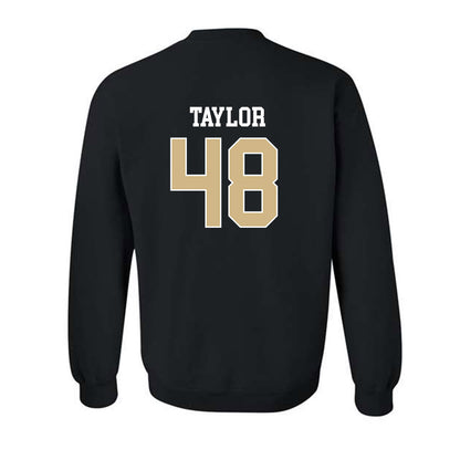 Purdue - NCAA Football : Donivan Taylor - Classic Shersey Crewneck Sweatshirt-1