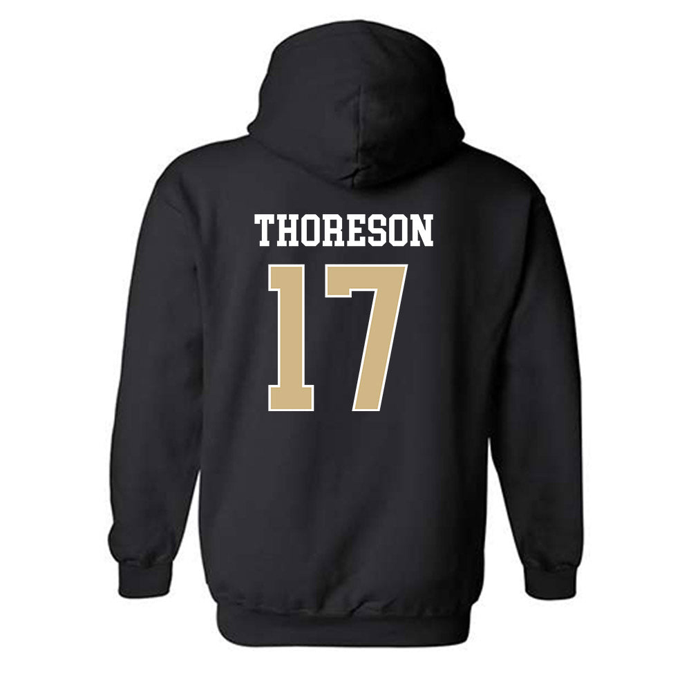 Purdue - NCAA Women's Soccer : Angelina Thoreson - Classic Shersey Hooded Sweatshirt-1