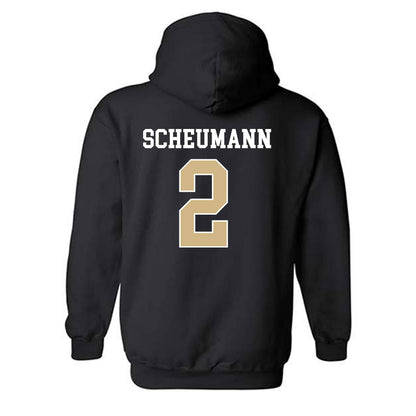 Purdue - NCAA Women's Volleyball : MaryKate Scheumann - Classic Shersey Hooded Sweatshirt-1