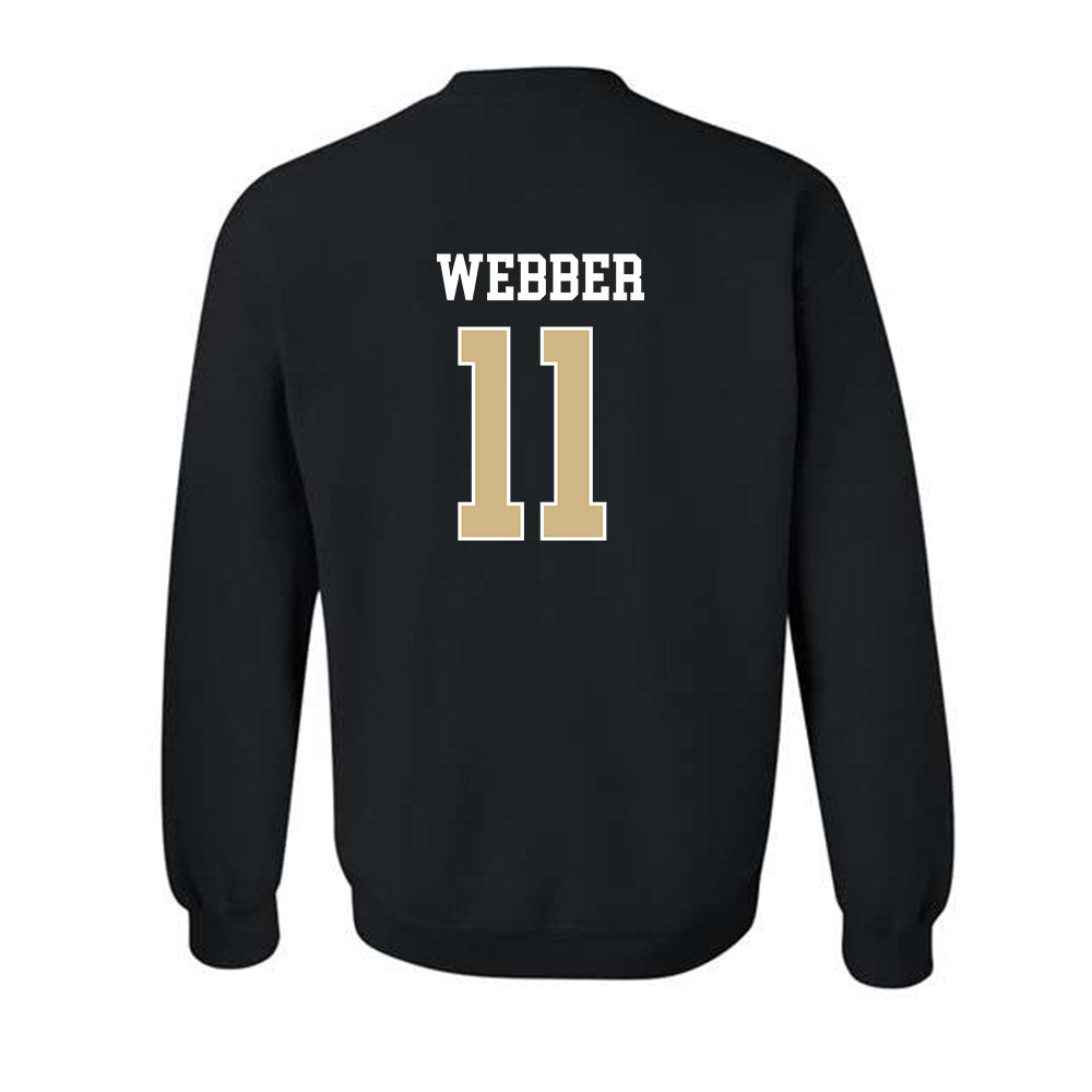 Purdue - NCAA Men's Basketball : Jacob Webber - Classic Shersey Crewneck Sweatshirt-1