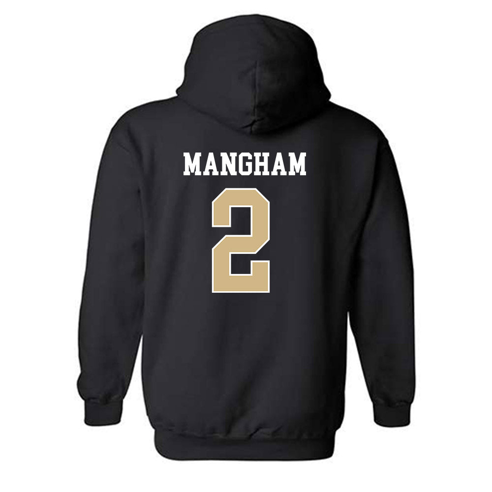 Purdue - NCAA Football : Jaden Mangham - Classic Shersey Hooded Sweatshirt-1