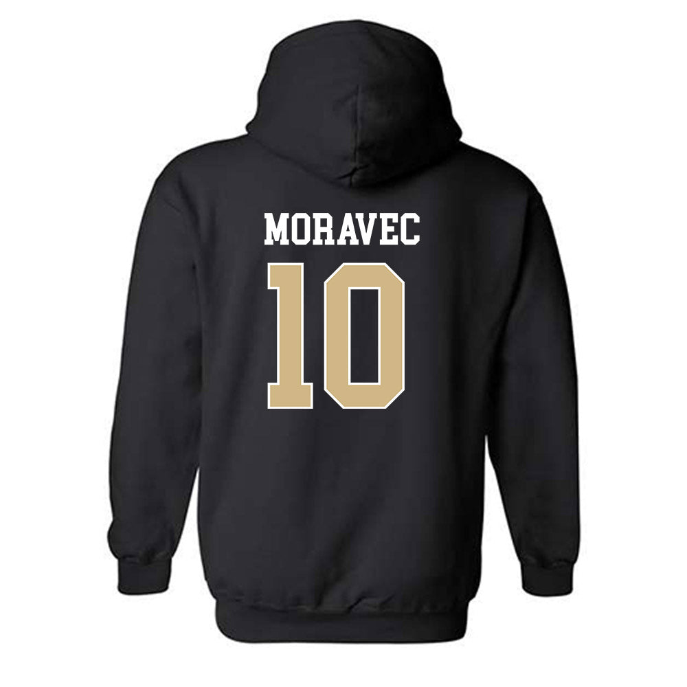 Purdue - NCAA Women's Volleyball : Nataly Moravec - Classic Shersey Hooded Sweatshirt-1