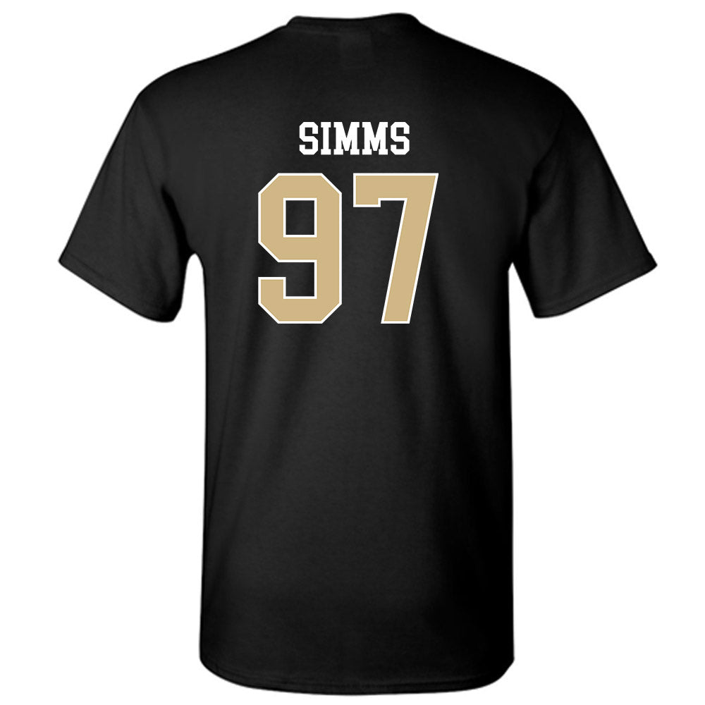 Purdue - NCAA Football : Wisdom Simms - Classic Shersey T-Shirt-1
