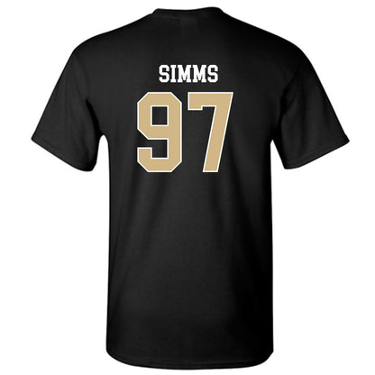 Purdue - NCAA Football : Wisdom Simms - Classic Shersey T-Shirt-1