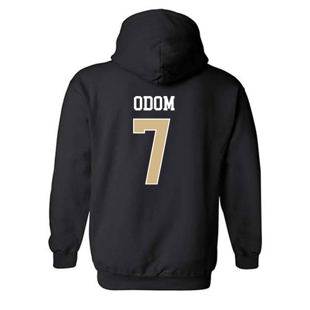 Purdue - NCAA Football : Garyt Odom - Classic Shersey Hooded Sweatshirt-1