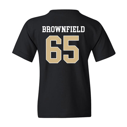 Purdue - NCAA Football : Brock Brownfield - Classic Shersey Youth T-Shirt-1