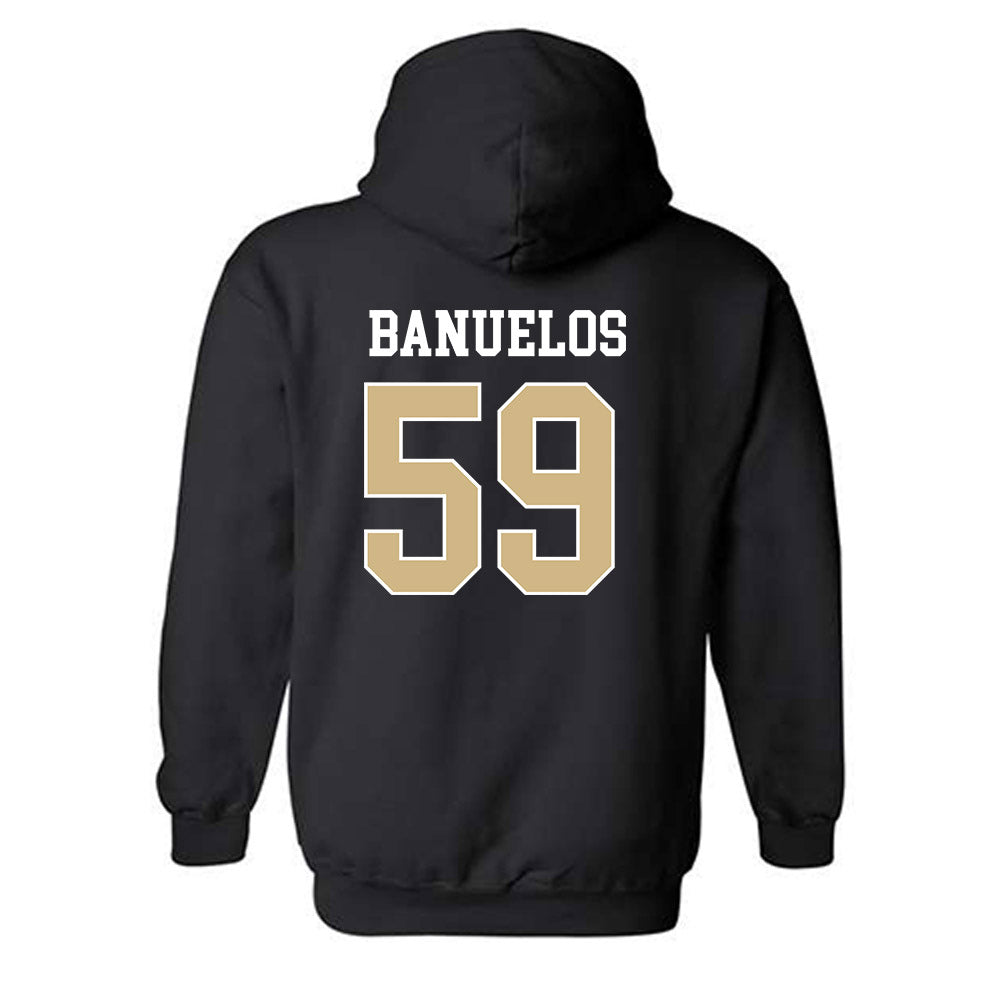 Purdue - NCAA Football : Micah Banuelos - Classic Shersey Hooded Sweatshirt-1