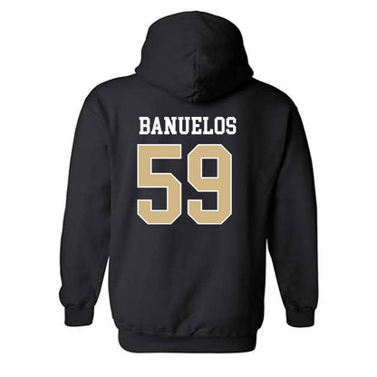 Purdue - NCAA Football : Micah Banuelos - Classic Shersey Hooded Sweatshirt-1