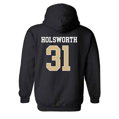 Purdue - NCAA Football : Carter Holsworth - Classic Shersey Hooded Sweatshirt-1
