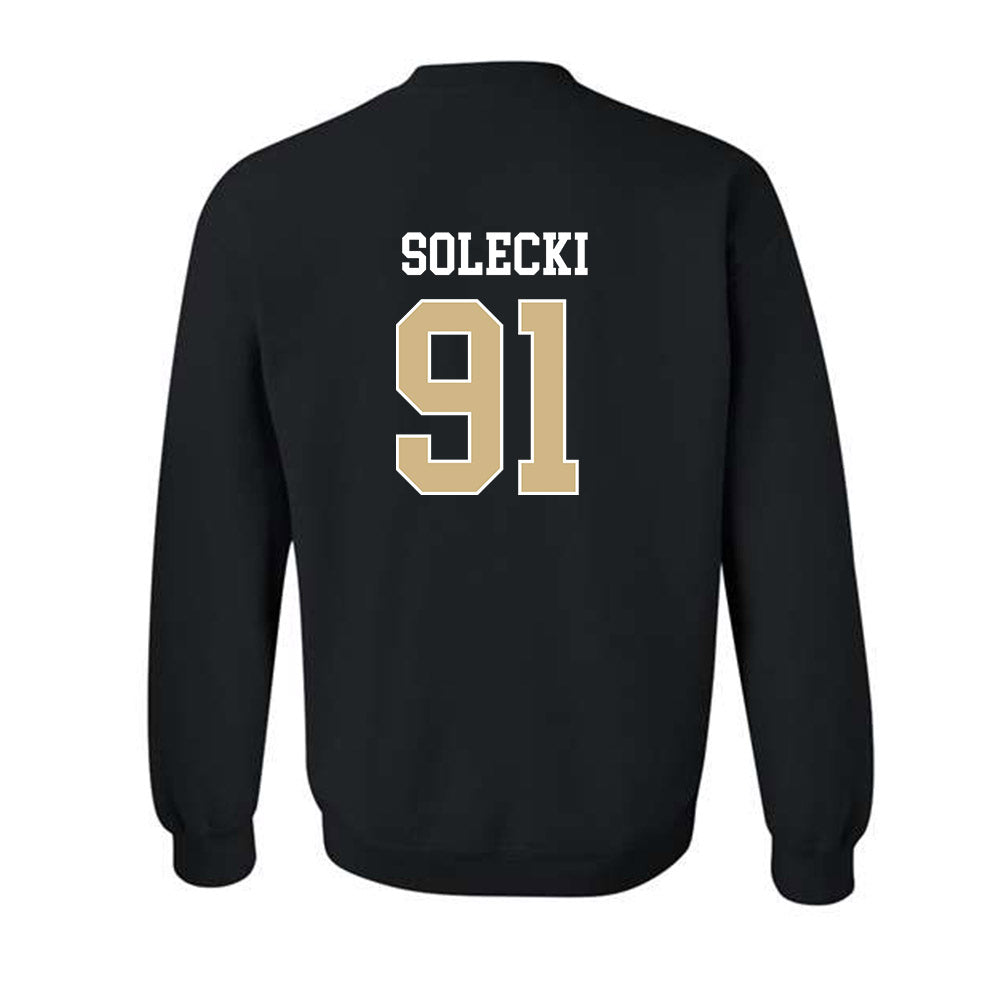 Purdue - NCAA Football : Aiden Solecki - Classic Shersey Crewneck Sweatshirt-1