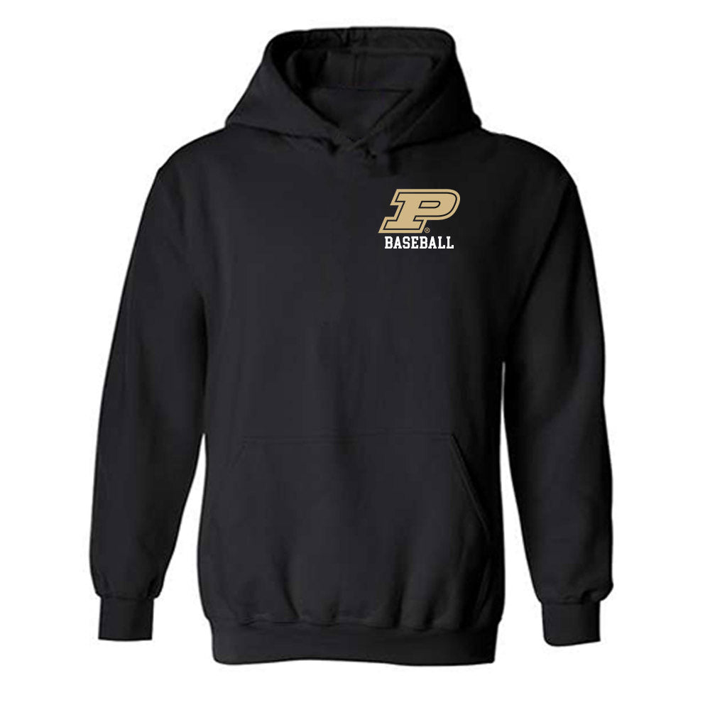 Purdue - NCAA Baseball : Ross Highfill - Classic Shersey Hooded Sweatshirt-0