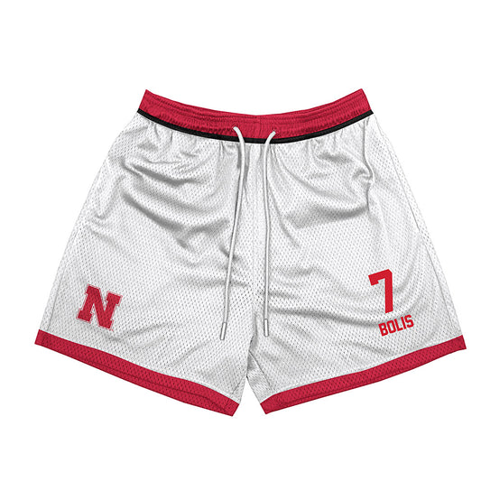 Nebraska - NCAA Men's Basketball : Justin Bolis - Shorts-0