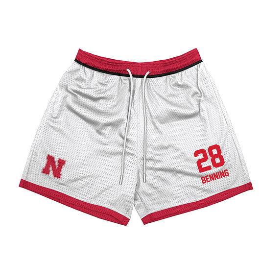 Nebraska - NCAA Football : Caleb Benning - Shorts-0