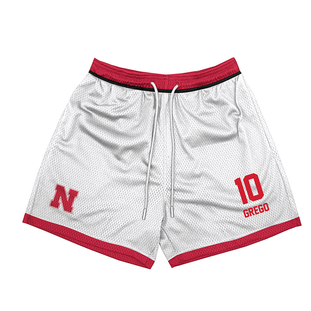 Nebraska - NCAA Baseball : Drew Grego - Shorts-0