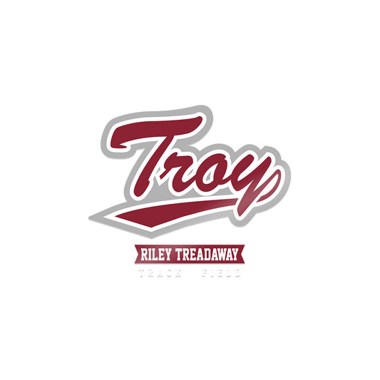 Troy - NCAA Men's Track & Field : Riley Treadaway - Sticker-0