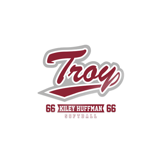 Troy - NCAA Softball : Kiley Huffman - Sticker-0