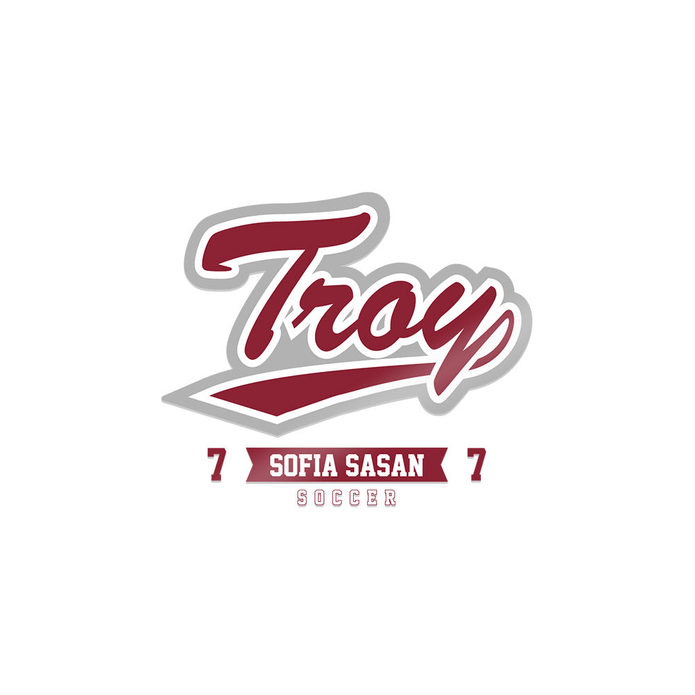 Troy - NCAA Women's Soccer : Sofia Sasan - Sticker-0