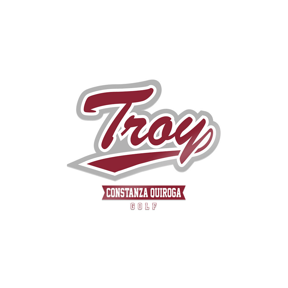 Troy - NCAA Women's Golf : Constanza Quiroga - Sticker-0