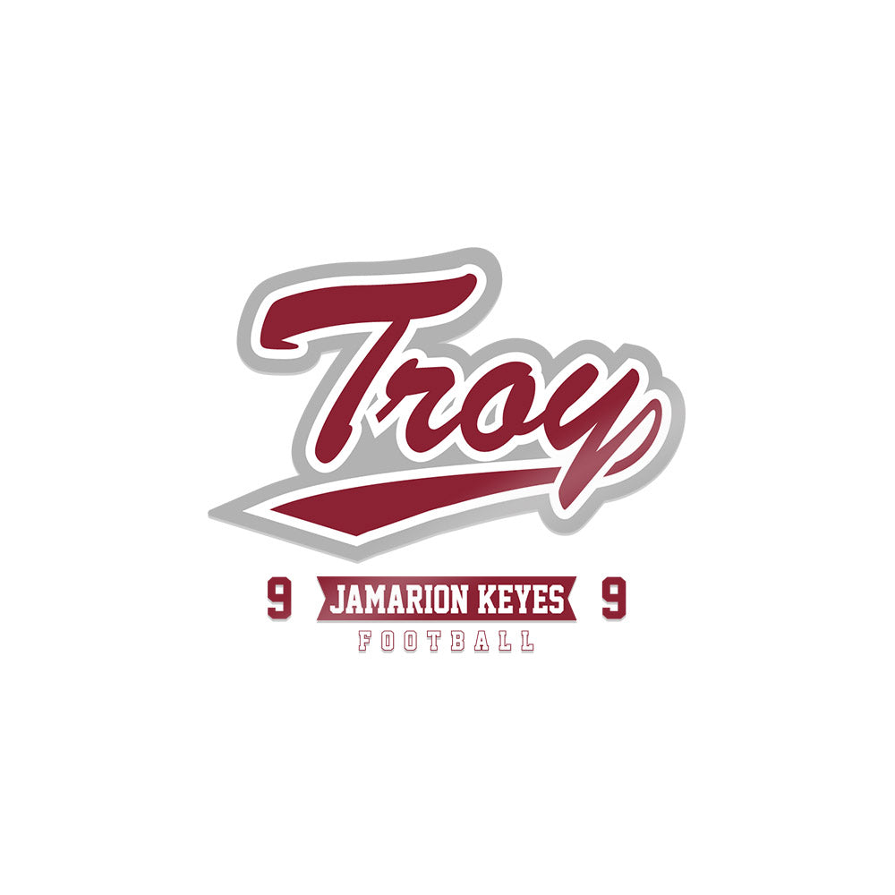 Troy - NCAA Football : Jamarion Keyes - Sticker-0