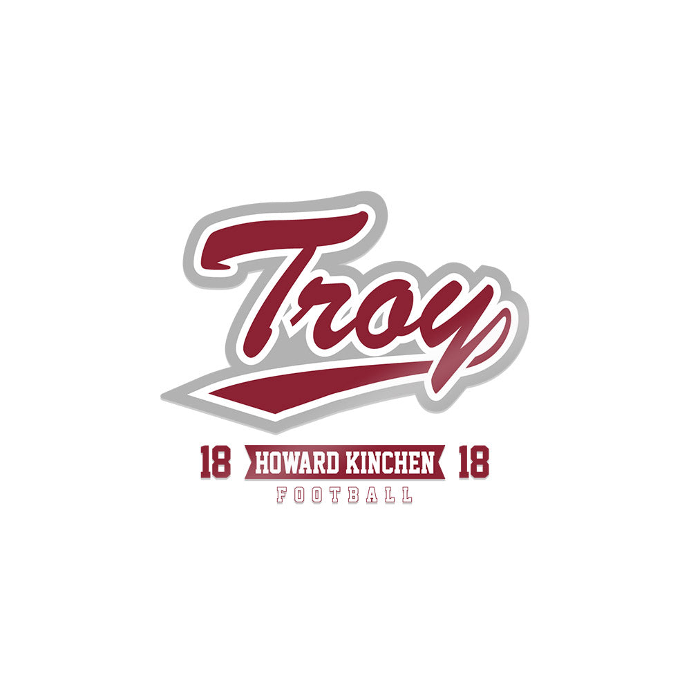 Troy - NCAA Football : Howard Kinchen - Sticker-0