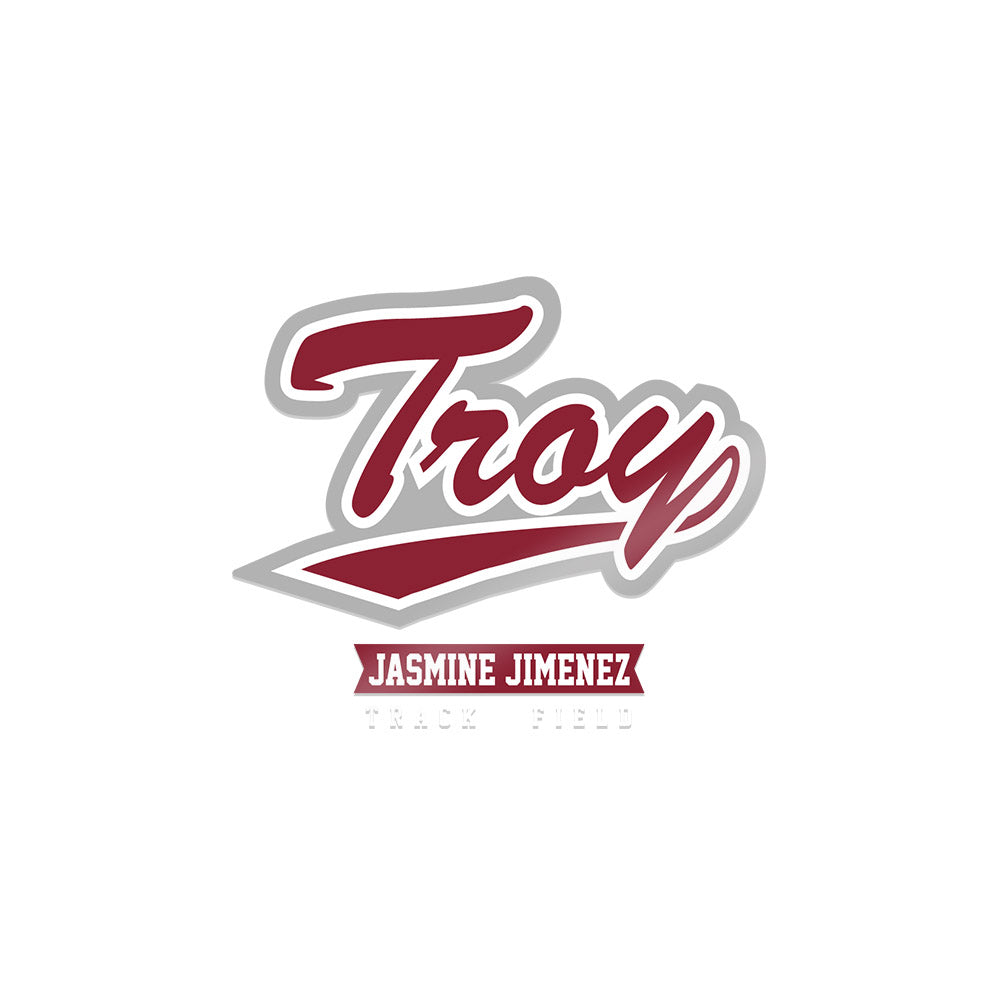 Troy - NCAA Women's Track & Field : Jasmine Jimenez - Sticker-0
