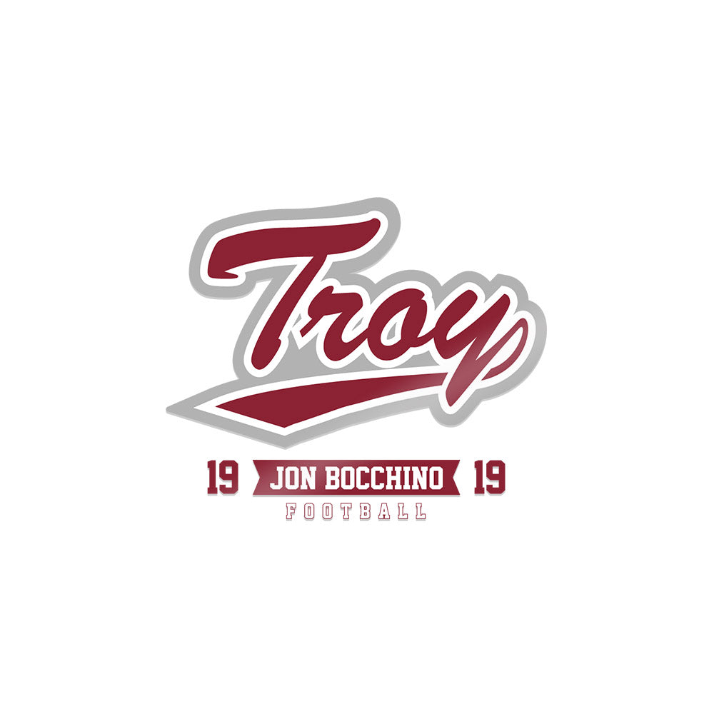 Troy - NCAA Football : Jon Bocchino - Sticker-0