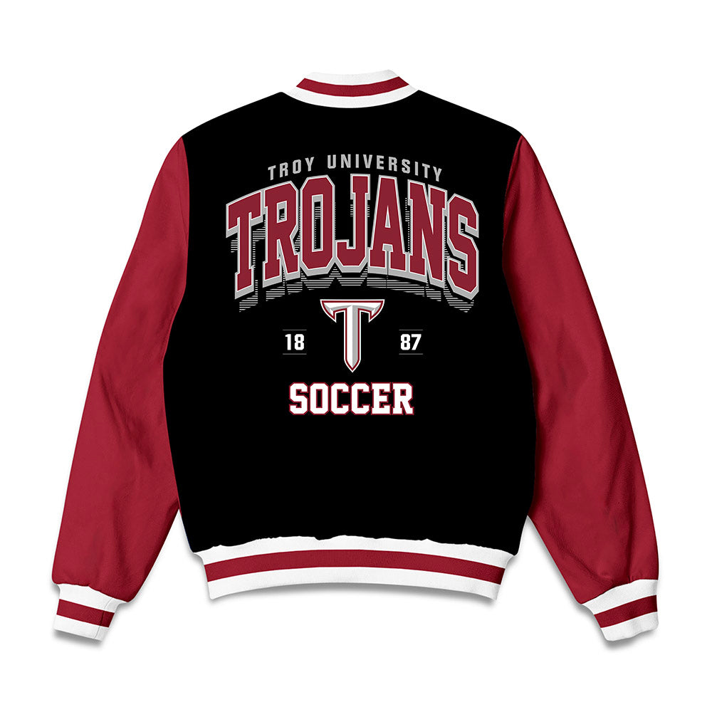 Troy - NCAA Women's Soccer : Brooke Slater - Bomber Jacket-1