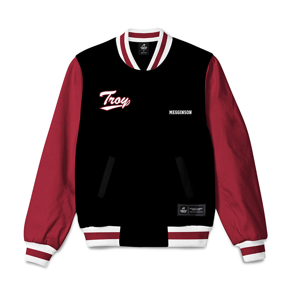 Troy - NCAA Men's Track & Field : Sam Megginson - Bomber Jacket-0