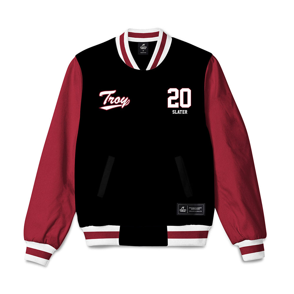 Troy - NCAA Women's Soccer : Brooke Slater - Bomber Jacket-0