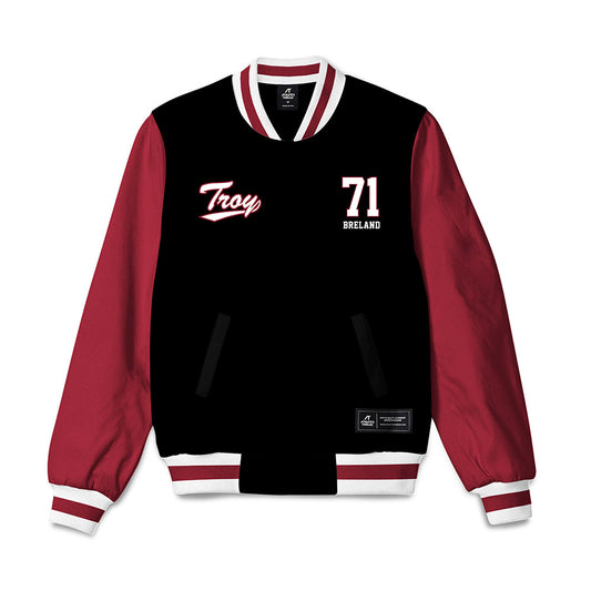 Troy - NCAA Football : Antwone Breland - Bomber Jacket-0
