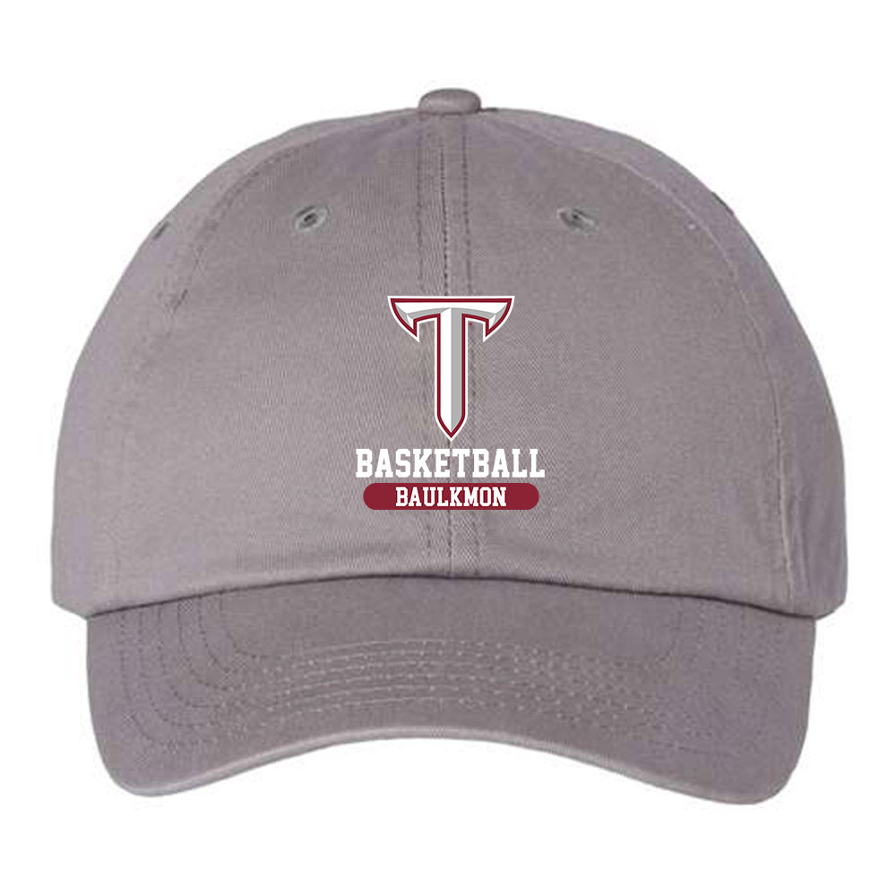 Troy - NCAA Women's Basketball : Kareem Baulkmon - Dad Hat-0