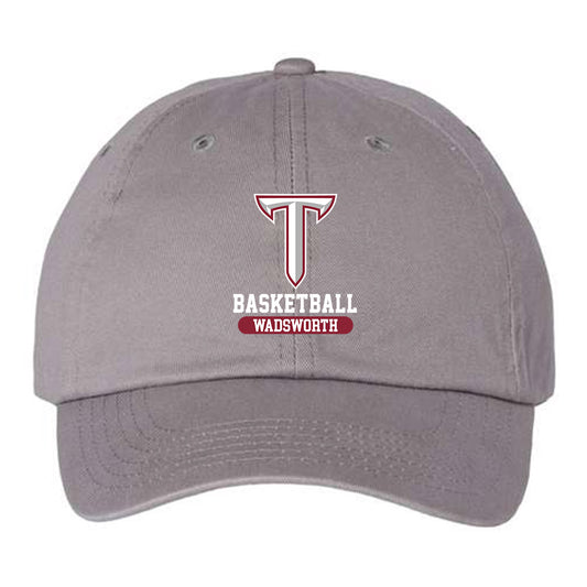 Troy - NCAA Men's Basketball : Tucker Wadsworth - Dad Hat-0