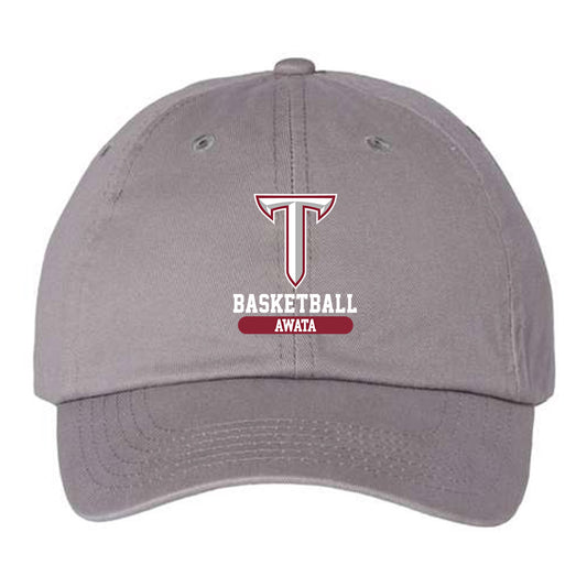 Troy - NCAA Men's Basketball : Hikaru Awata - Dad Hat-0