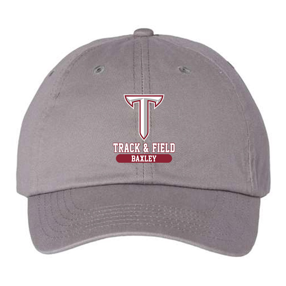 Troy - NCAA Men's Track & Field : Gavan Baxley - Dad Hat-0