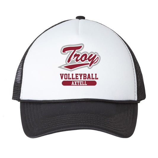 Troy - NCAA Women's Volleyball : Ashlynn Axtell - Trucker Hat-0