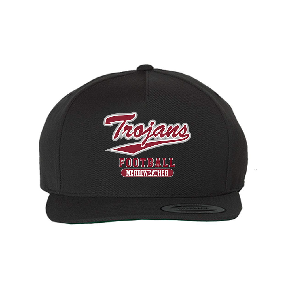 Troy - NCAA Football : Jaheim Merriweather - Snapback Hat-0