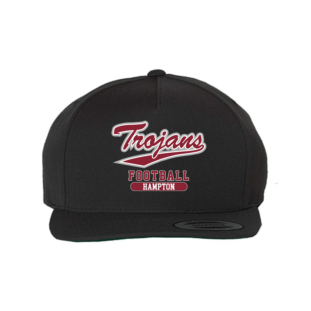Troy - NCAA Football : Nick Hampton - Snapback Hat-0