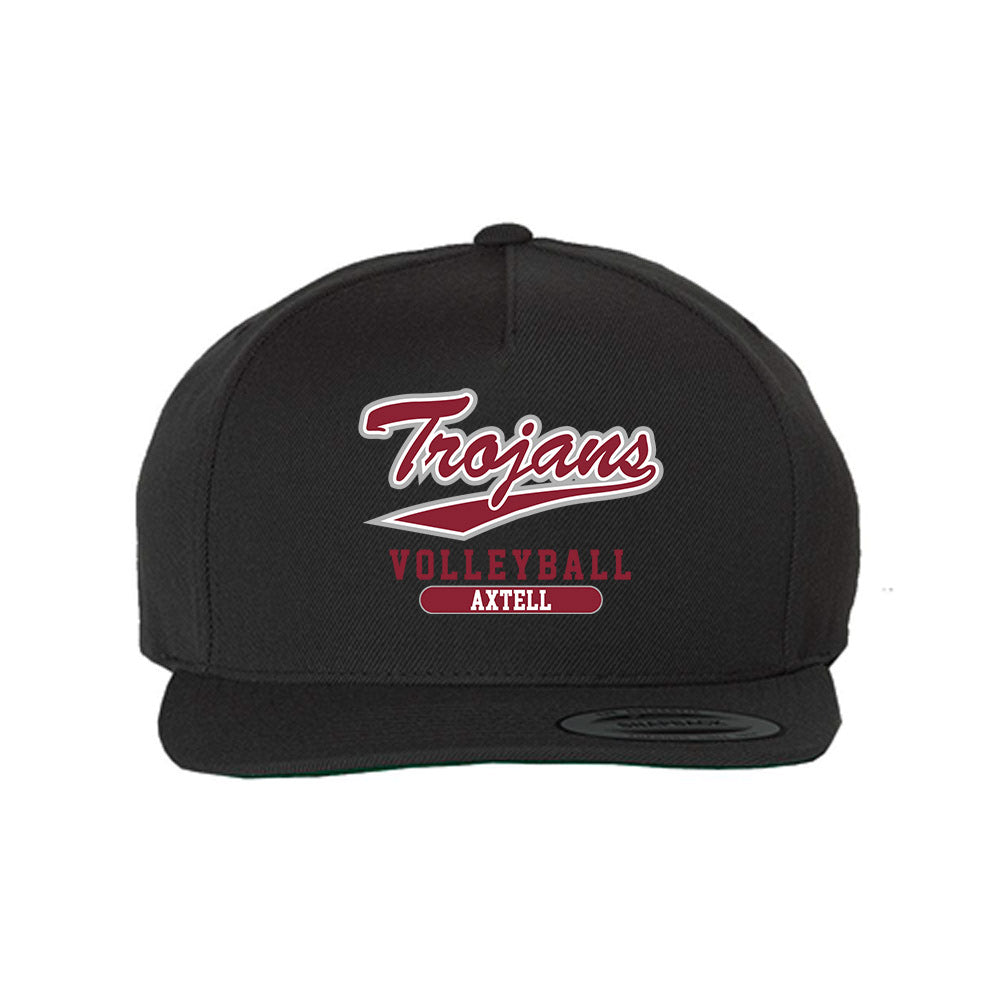 Troy - NCAA Women's Volleyball : Ashlynn Axtell - Snapback Hat-0