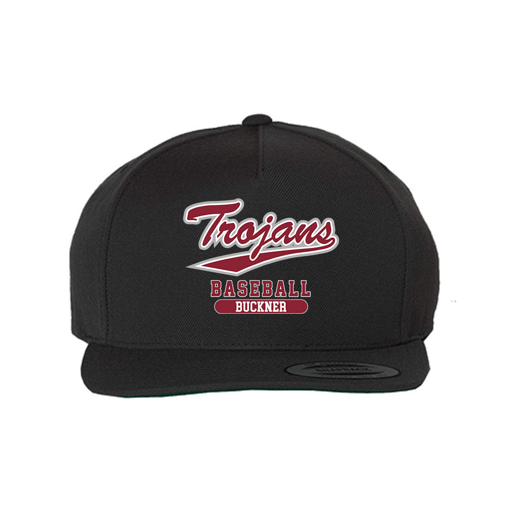 Troy - NCAA Baseball : Judah Buckner - Snapback Hat-0
